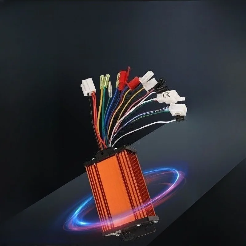For Suitable for Two-wheeled Three-wheeled Electric Vehicles, Three-mode Sine Wave, Silent, Vector, Brushless, Color Controller