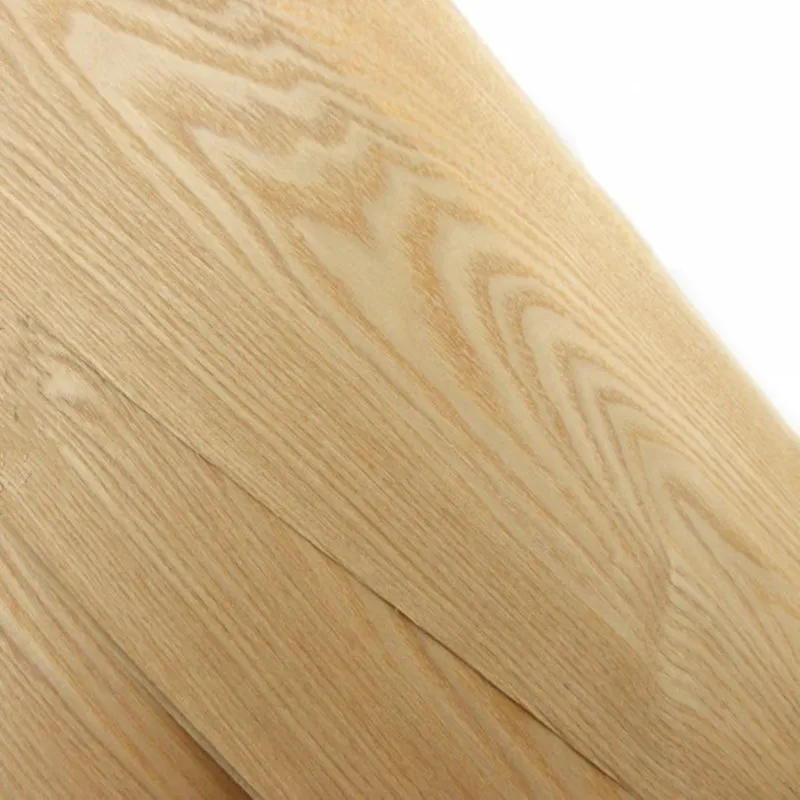 1 Roll Natural ASH Veneer Handmade DIY Solid Wood Decorative Thin Panel Skin Speaker Renovation