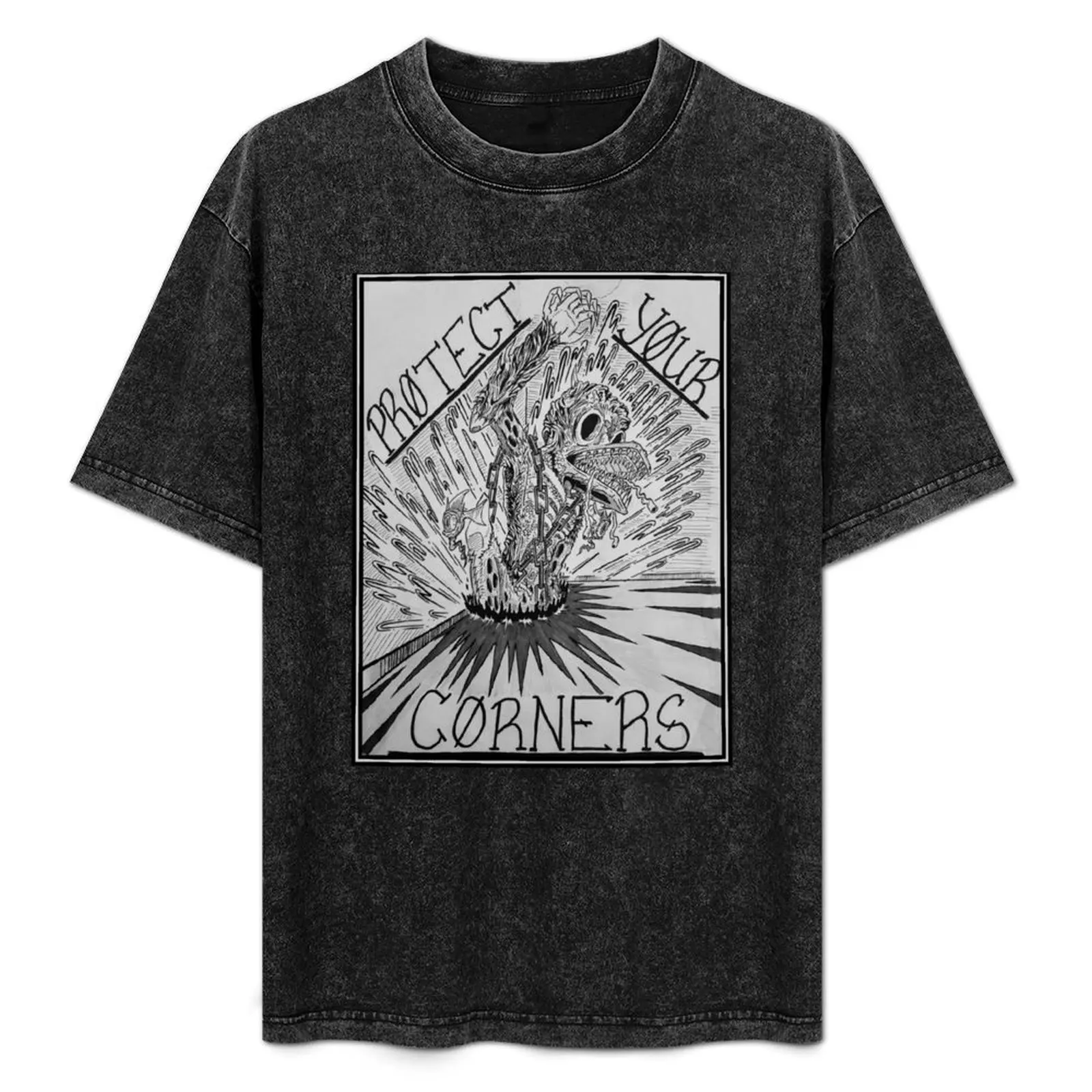 

Protect Your Corners T-Shirt Breathable Mesh Panel T-Shirt