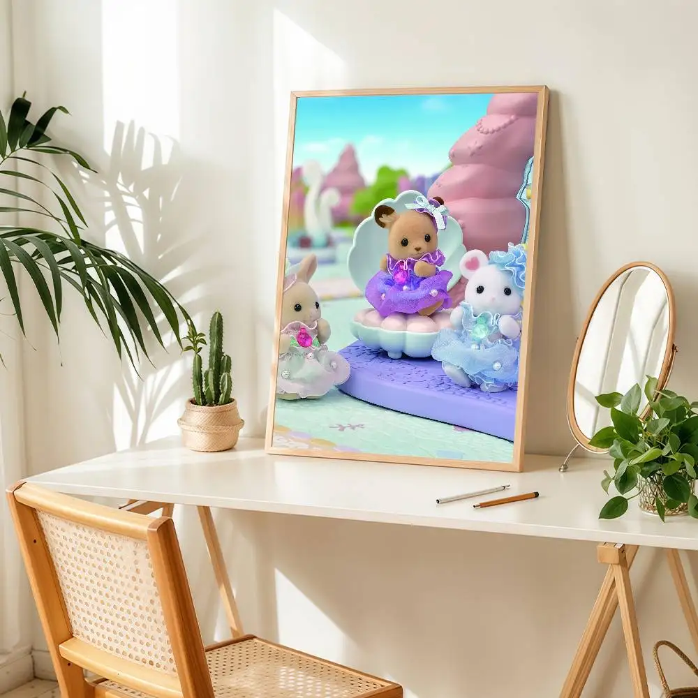 الكرتون S-سيلفانيان لطيف F-العائلات-S ملصق مناسبة للمنزل غرفة المعيشة غرفة نوم مكتب بار الجدار لاصقة تزيين #6