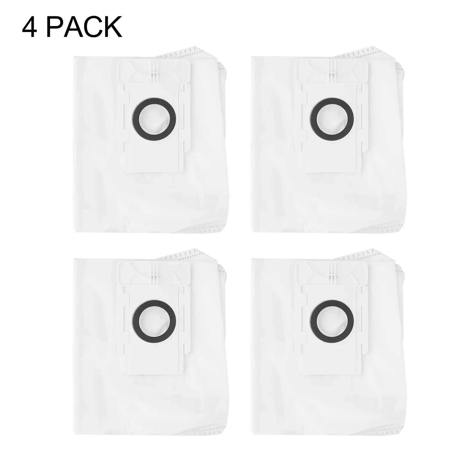 4 Pack Dust Bags For EZVIZ For RC3 Plus & RE4 Plus Robot Vacuums Designed For Simple Replacement And Efficiency