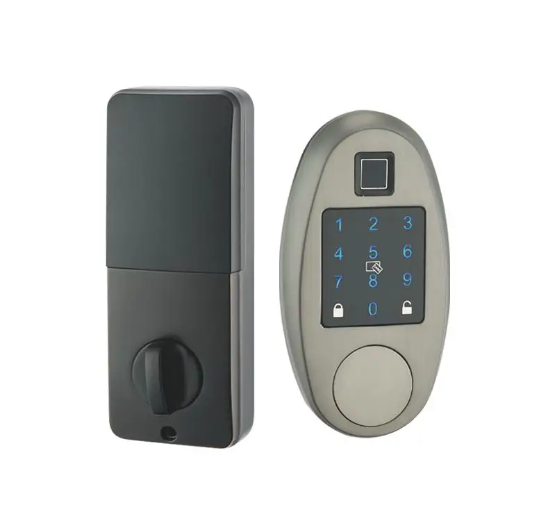 

ene smart door lock guangdong hyh hardware door handle set lock finger print door lock