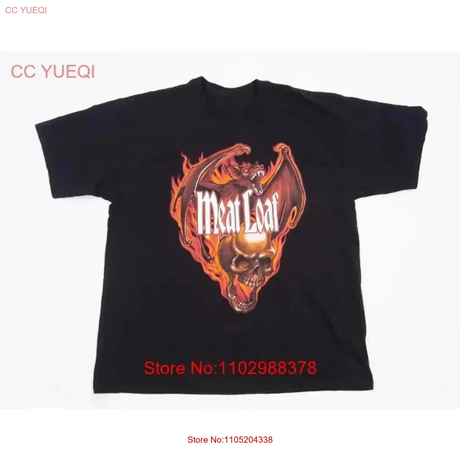 Vintage 90s Meat Loaf Dead Ringer T Shirt Classic Men Black S 234XL Washed Breathable fashion Stylish Soft Comfortable vintage