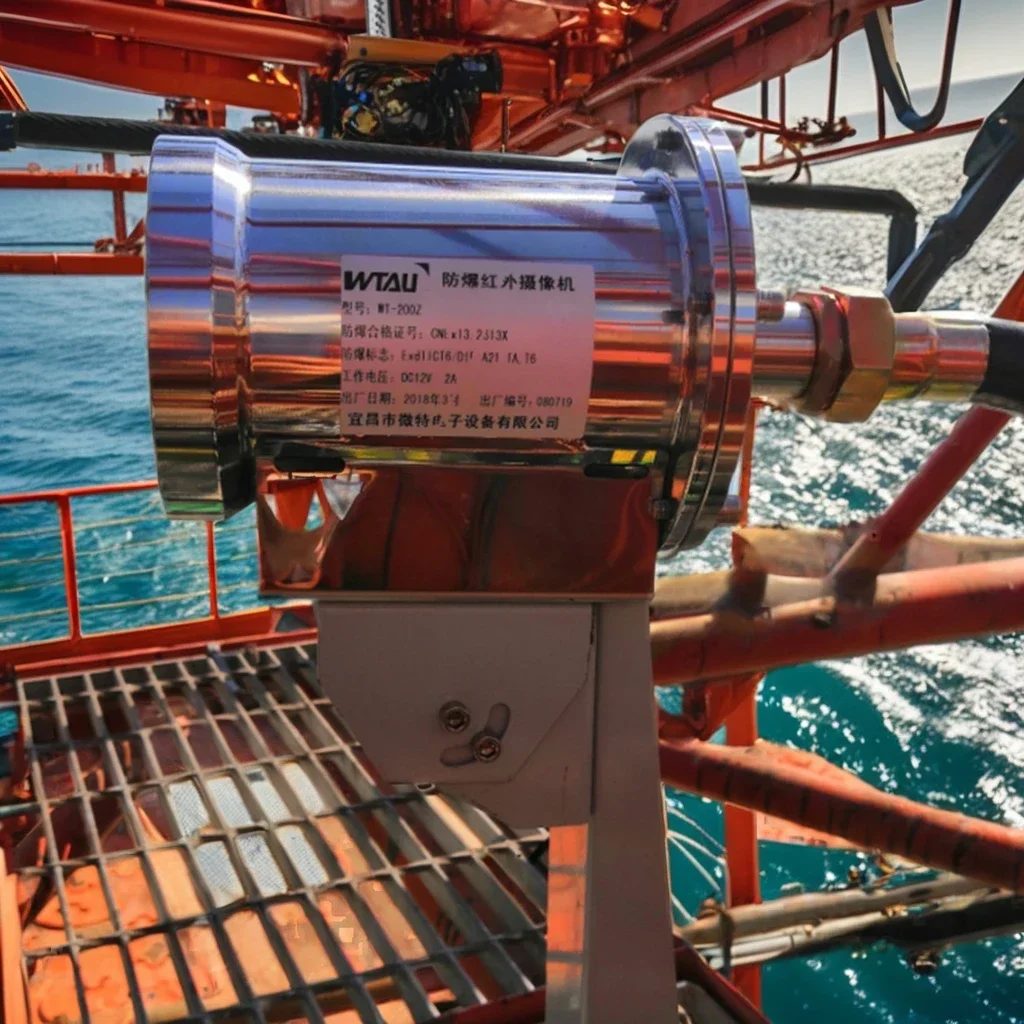 Telescopic CCTV System for Offshore Crane Anti-Corrosion Telescopic Crane for Manufacturing Plants