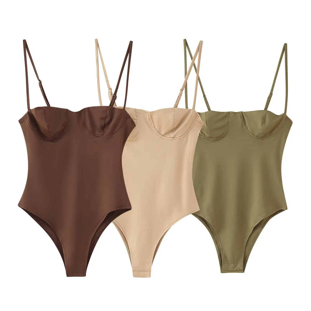 

UNIZERA женское нижнее белье с трехцветными бретелями, стильный комбинезон, однотонное украшение, весна/лето, новый продукт, женская одежда