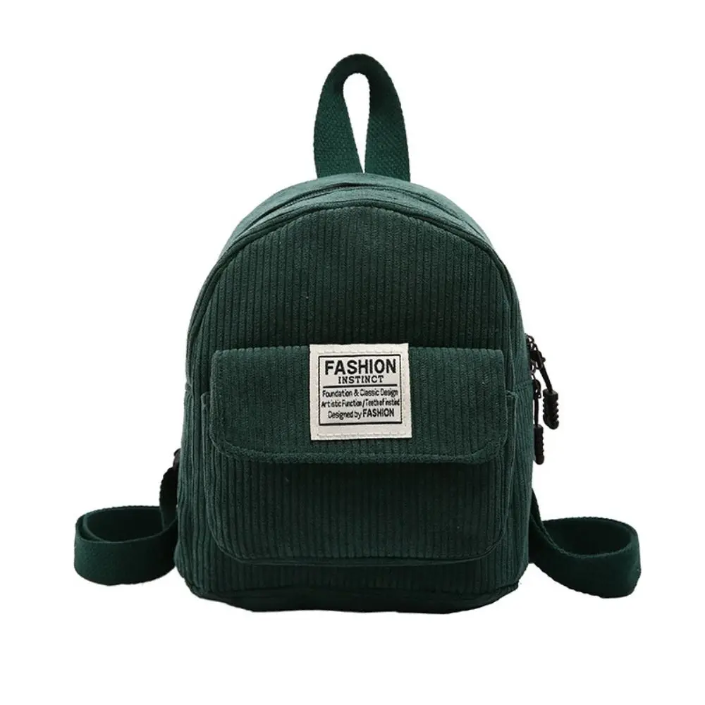 

Простые сумки для телефонов, вельветовый рюкзак, сумка, рюкзак, мини-сумки на плечо, однотонные женские школьные сумки в корейском стиле