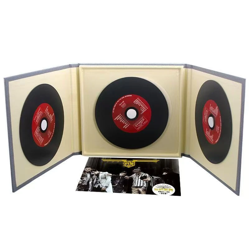 المعادن حتى ليندمان الموسيقى CD أعظم الزيارات ألبوم هيرسيليد 3 قطعة سجل الموسيقى تأثيري وكمان سيارة صندوق الموسيقى جمع هدية #3