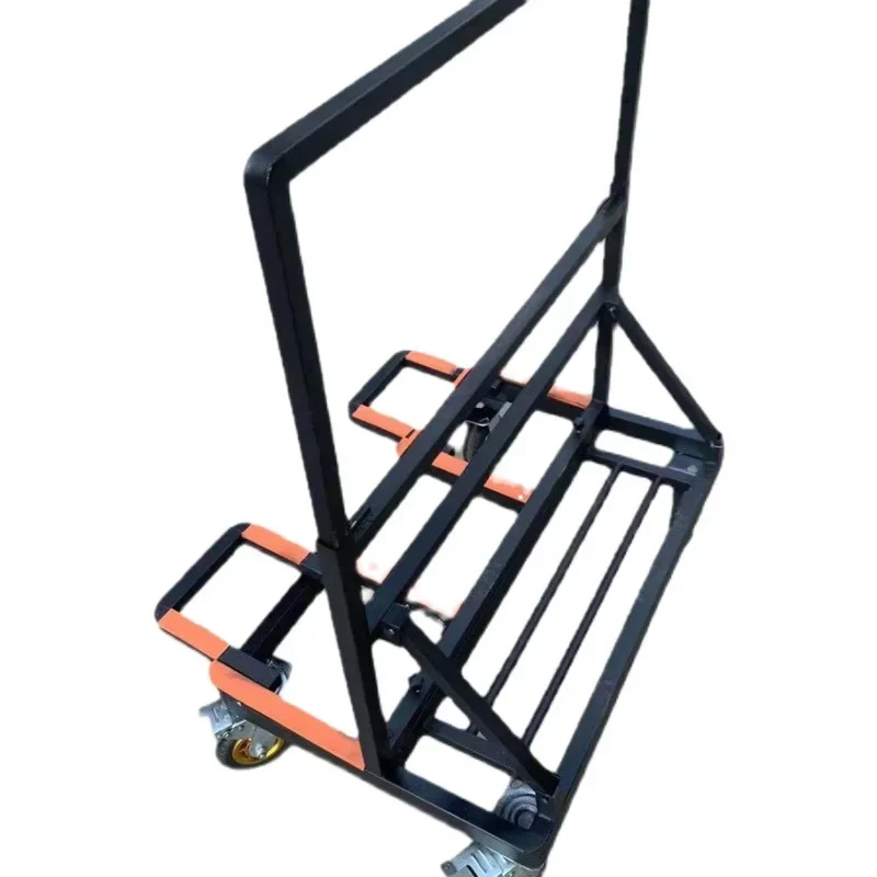 

Glass truck Construction decoration cart Foldable door and window cart Handling heavy duty large frame trolley Pull glass
