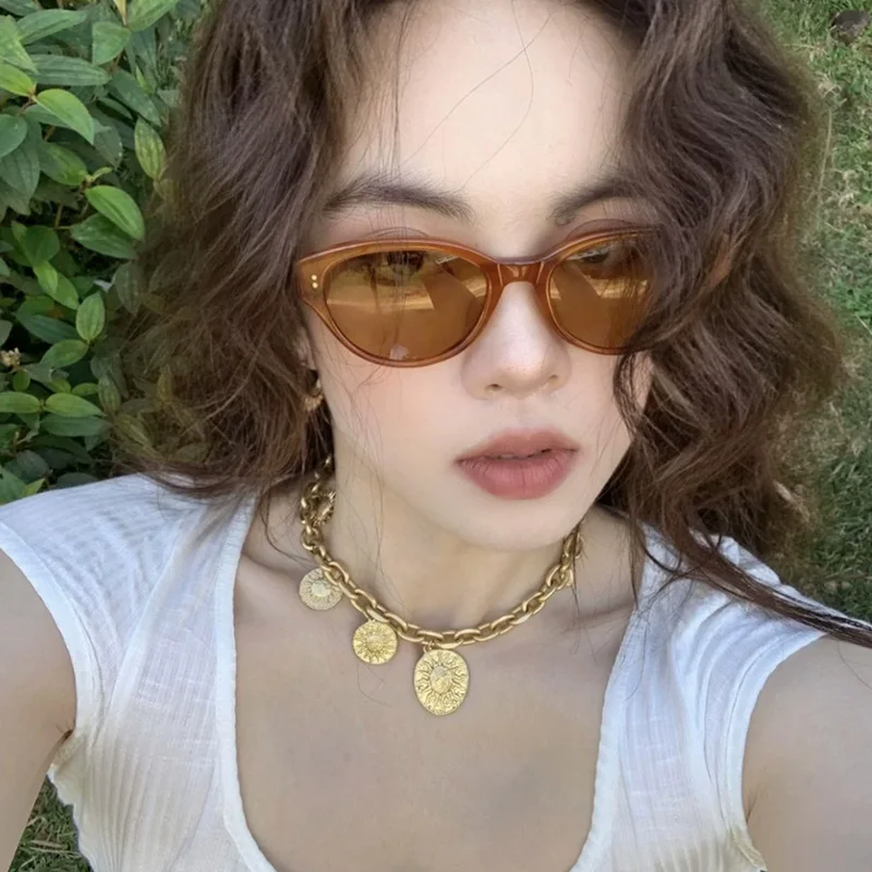 

Sunglasses Women Men Vintage Cat Eye Sun Glasses Brand Luxury Designer Outdoor Sun Glass Gifts Accessory gafas de sol mujer