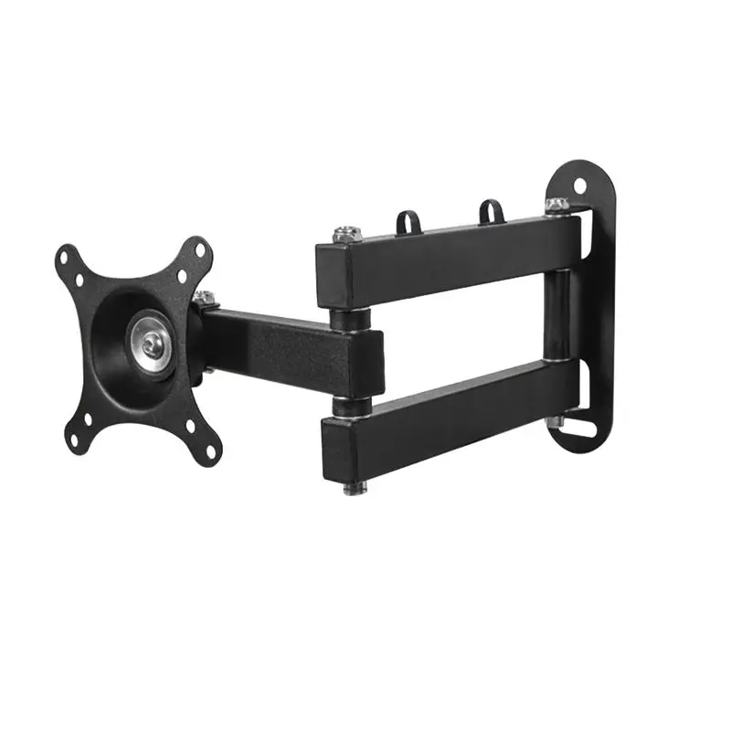 -[A51I Digital]Monitor Wall Mount Adjustable Screen Bracket For 14-27Inches  Universal Retractable TV Mounts