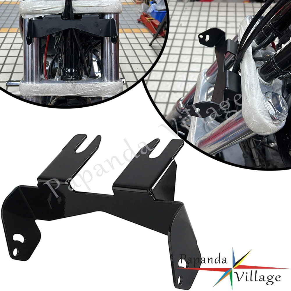 

3.5" Bar Mount For BAJA LP9 LED Lights Headlight Bracket Combo Kit For Harley FLFB FLFBS FLSL FXBB FXBR FXBRS FXDRS FXFB 2018-25