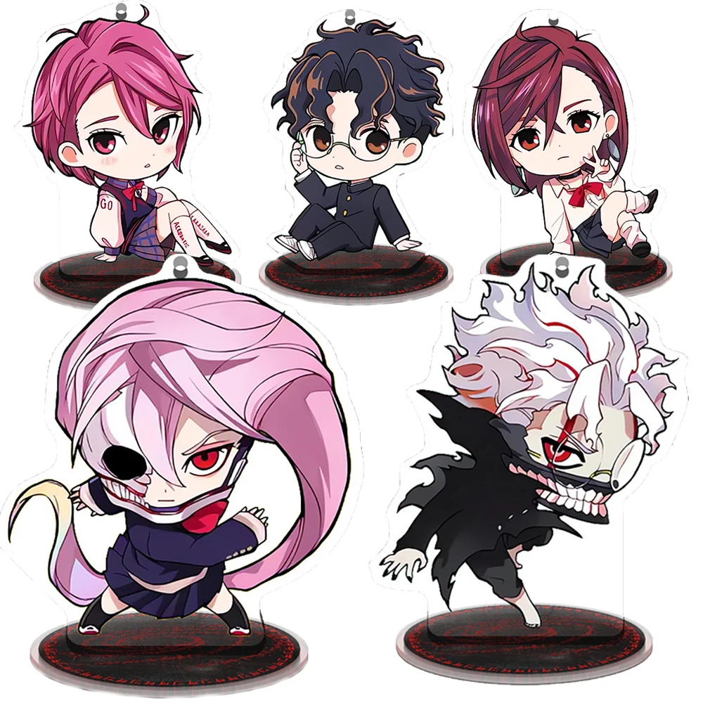 

Anime Peripherals Stand Acrylic Figure Acrylic Desktop Ornament Exquisite Double-sided Printing Seamless Interlayer Fans Gift
