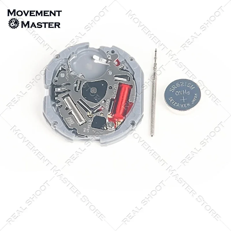 TMI VJ12 무브먼트 VJ12B 쿼츠 무브먼트 3 핸즈 데이트, 3/6 일본 오리지널 시계 무브먼트 액세서리, 신제품