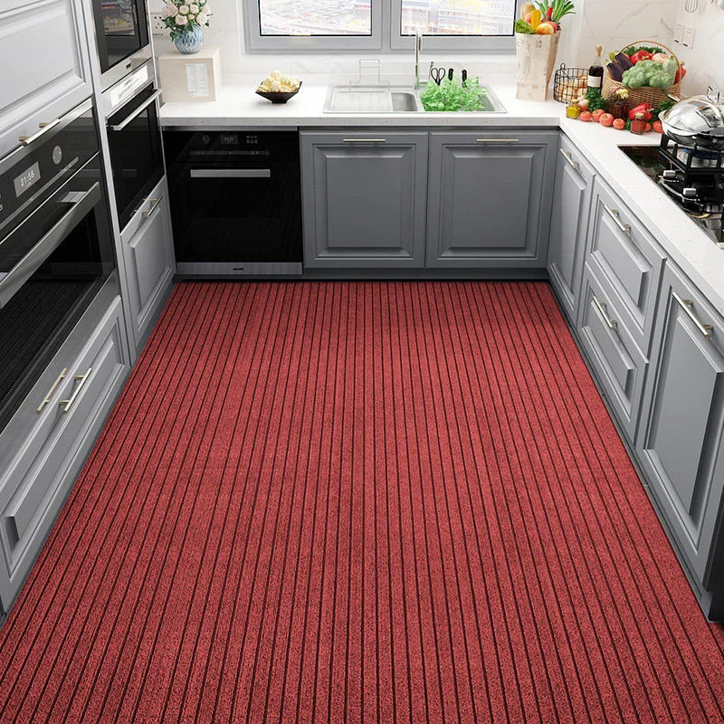 Long Hallway Rugs Entrance Doormat Bath Mat Living Room Carpet Anti Slip Kitchen Mat for Floor Stripe Kitchen Carpet