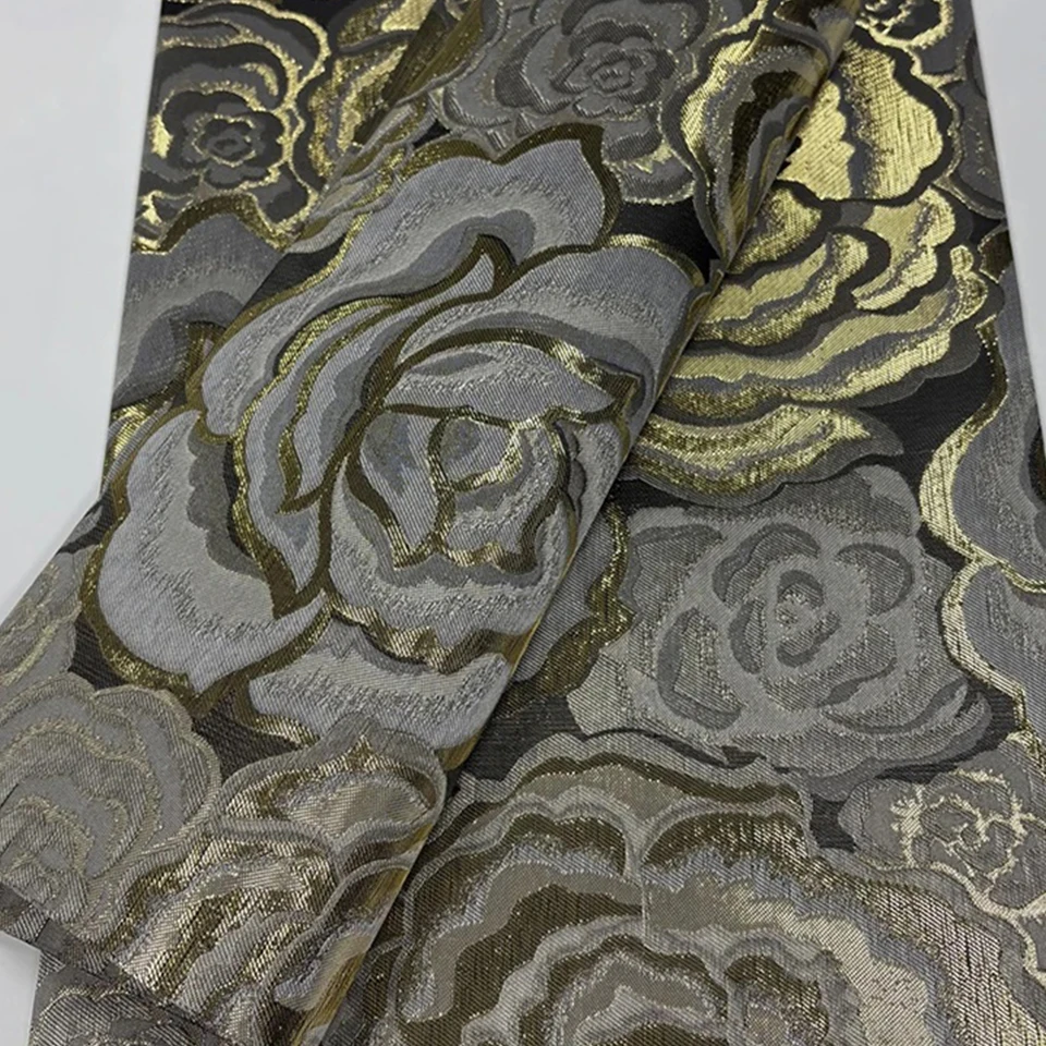 

Luxury 3D Floral Print African Headtie 2pcs Set - 2.5 Yards Premier SEGO Gele & Ipele for Nigerian Wedding, Party TXH-15-5
