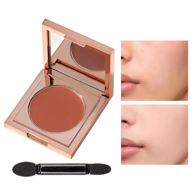 Paleta de crema correctora de Color, crema de maquillaje resistente al agua, base de contorno, corrector, maquillaje iluminador de piel ligero