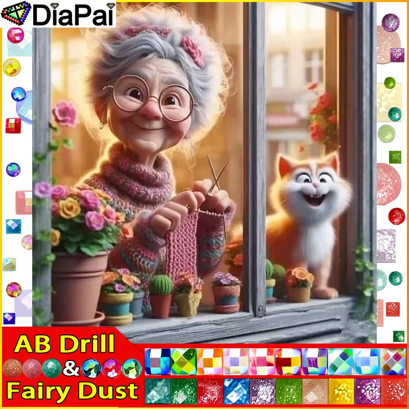 DIAPAI Fairy Dust AB DIY 5D Diamond Painting