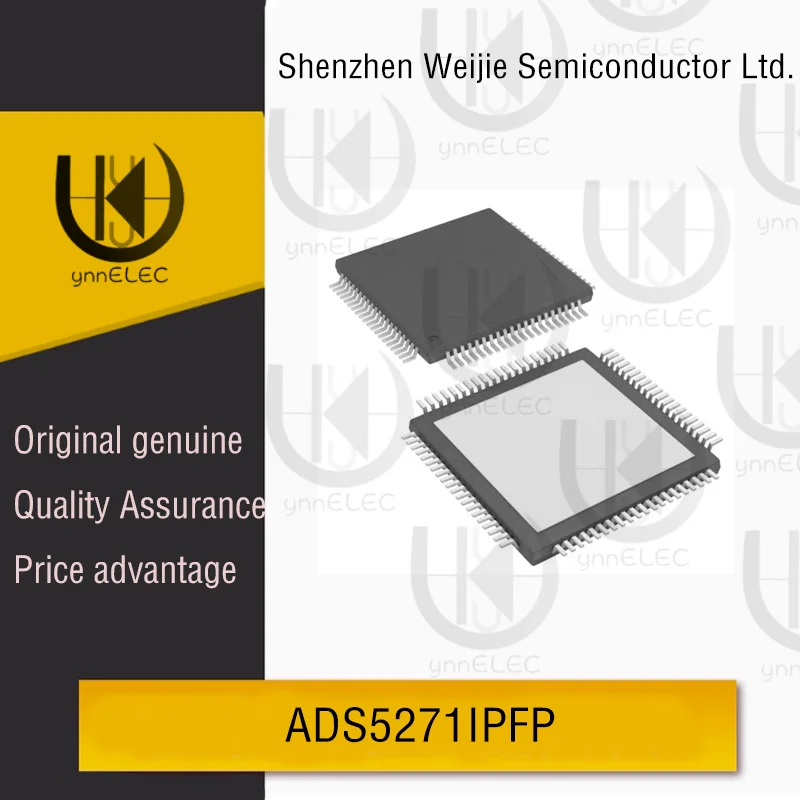 

ADS5271IPFP 8ch 12-bit, HTQFP-80