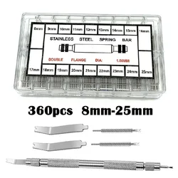 8-25mm Watch Band Strap Barrette Link Pins Watch Repair Link Pins Tool Set Professional Tool Accessories Watch Pin Removal Tool
