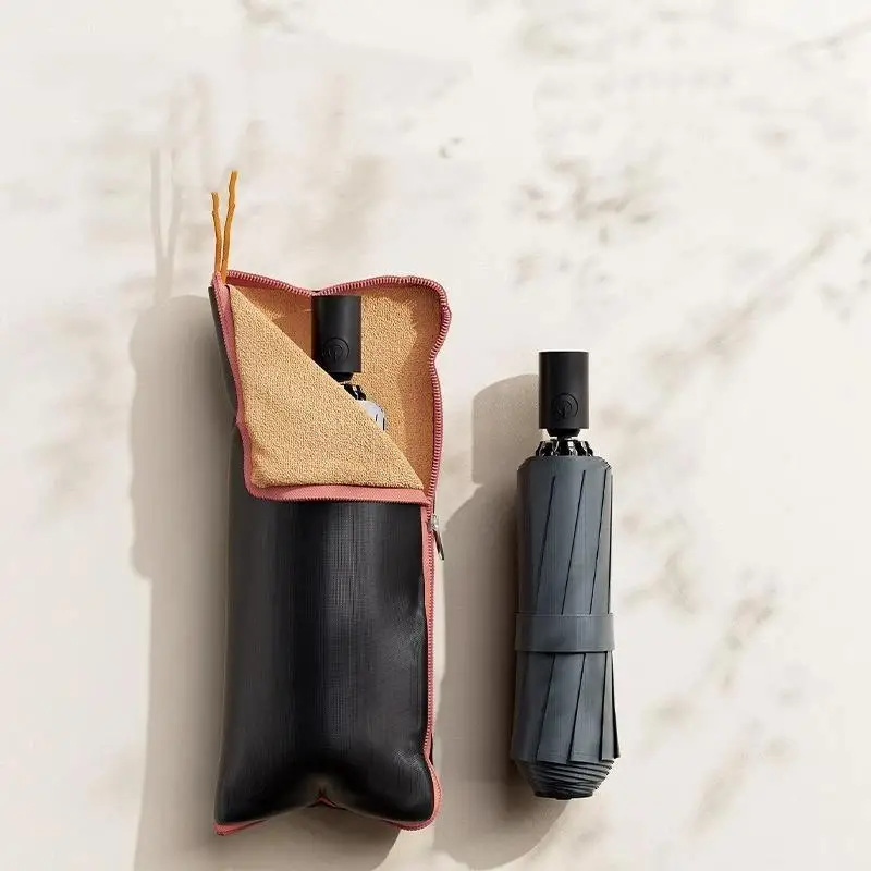 【BA】Waterproof Oxford Cloth Umbrella Pouch With Absorbent Lining And Lanyard Perfect For Commute Travel Outdoor Use