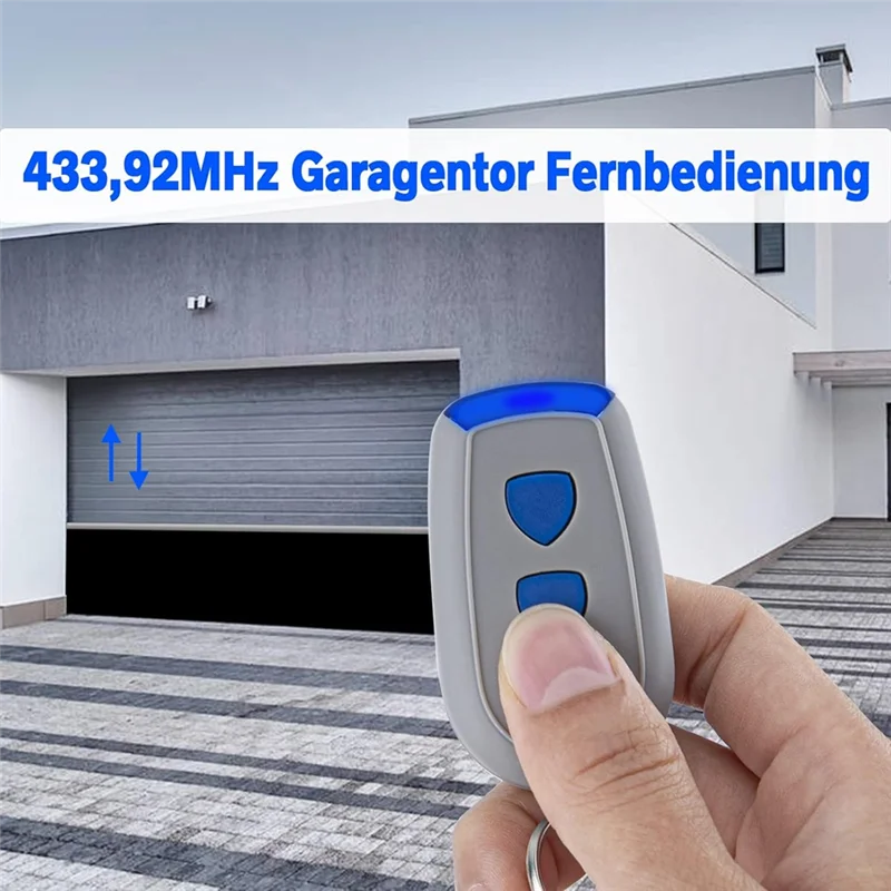 

GROCE-2Pack 433.92 Mhz Remote Control For Crawford Standard Steel EA433 2KS, EA433 2KM, EA433 4KS, RCU 433-2K, RCU 433-4K