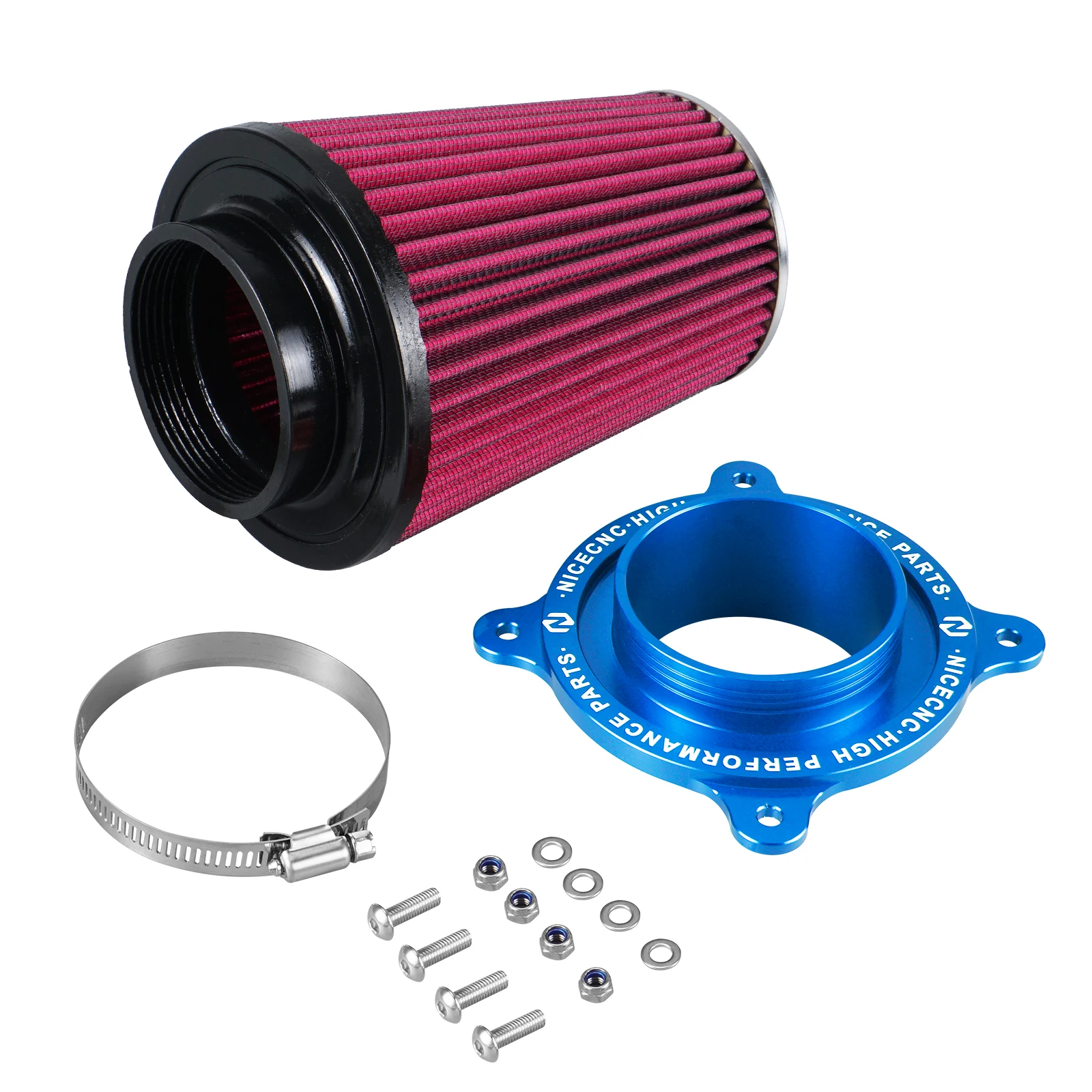NICECNC Luftfilter-Ansaugkit für Raptor 700 ATV, passend für YAMAHA RAPTOR 700 2006-2011 2013-2026 Raptor 700R SPECIAL EDITION 2013-2016 – Detail 9