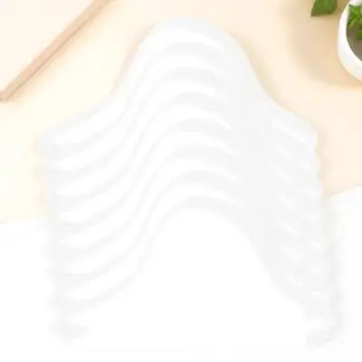 

8Pcs Transparent Organic Shoe Shaper Summer Sandals Inner Support Lightweight Shoe Display Stand Holder Sandals Inner Support