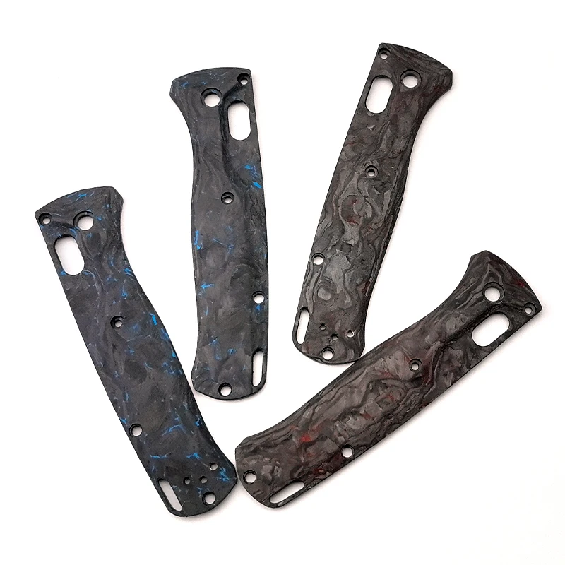 Imagem -05 - Carbon Fiber Knife Handle Patch Scales Genuine Benchmade Bugout 535 Punho de Facas Faça Você Mesmo Fazendo Acessórios Parte Full 3k Cores