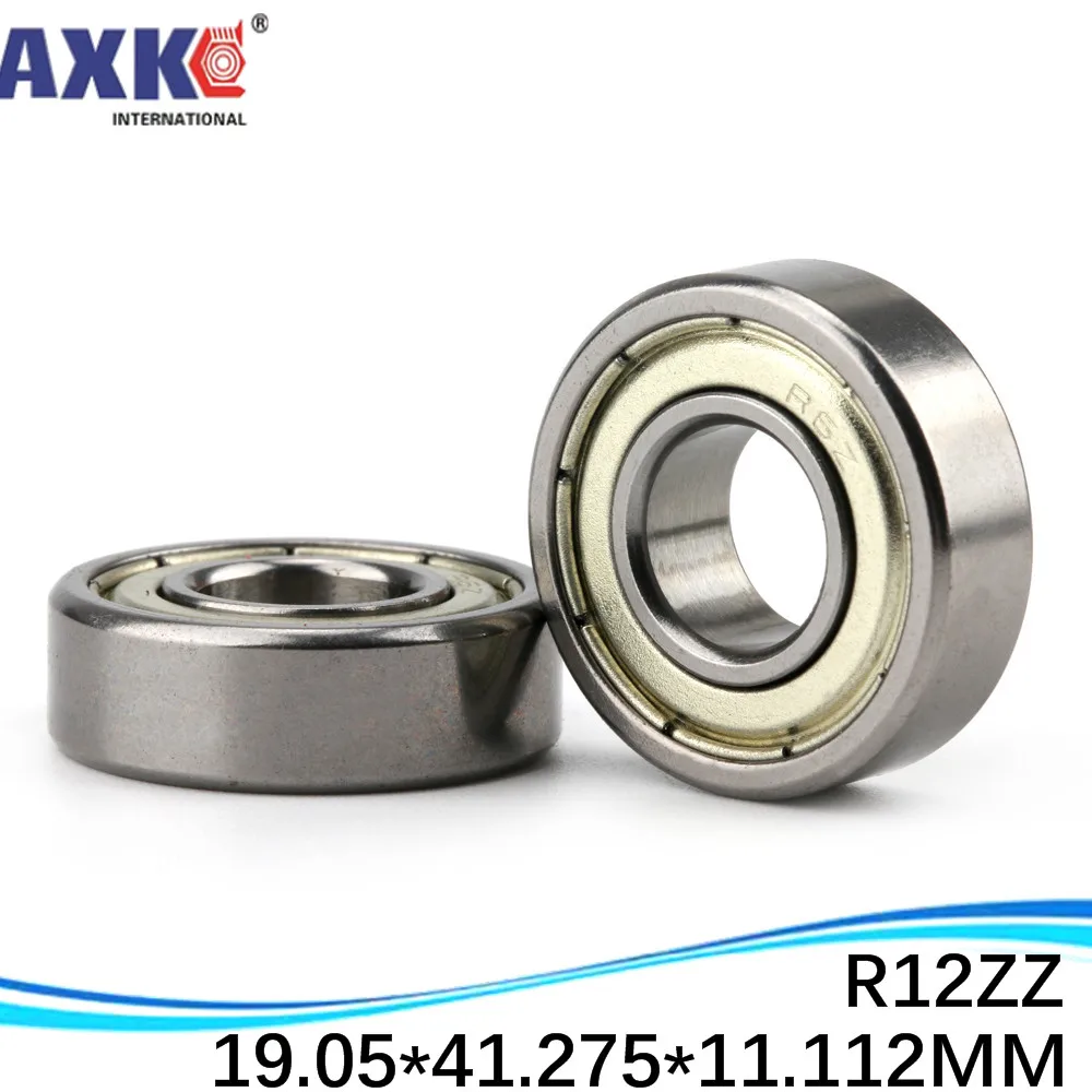 

High Quality R12ZZ shielded bearing inch series 3/4"x 1-5/8"x 7/16" inch 19.05*41.275*11.112 mm miniature shielded ball bearing