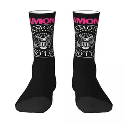 The Ramone Merch Socks Harajuku Sweat Absorbing Stockings All Season Long Socks Accessories for Man's Woman's Gifts