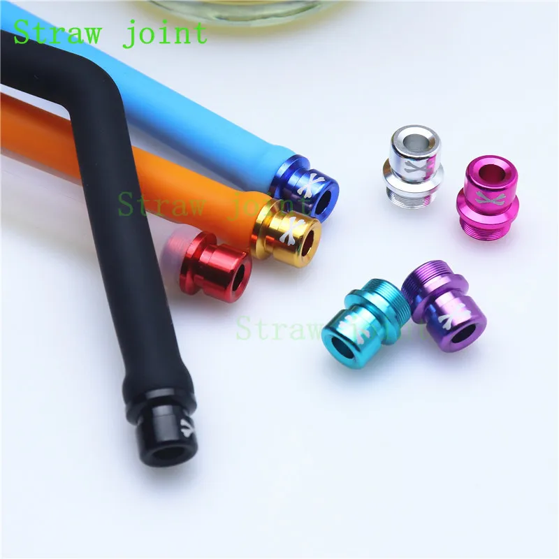 1pc YUHETEC DotAio V1 BOX Dot1 XBONE Aluminum X BONE DRIP TIP Colorful Straw Joint