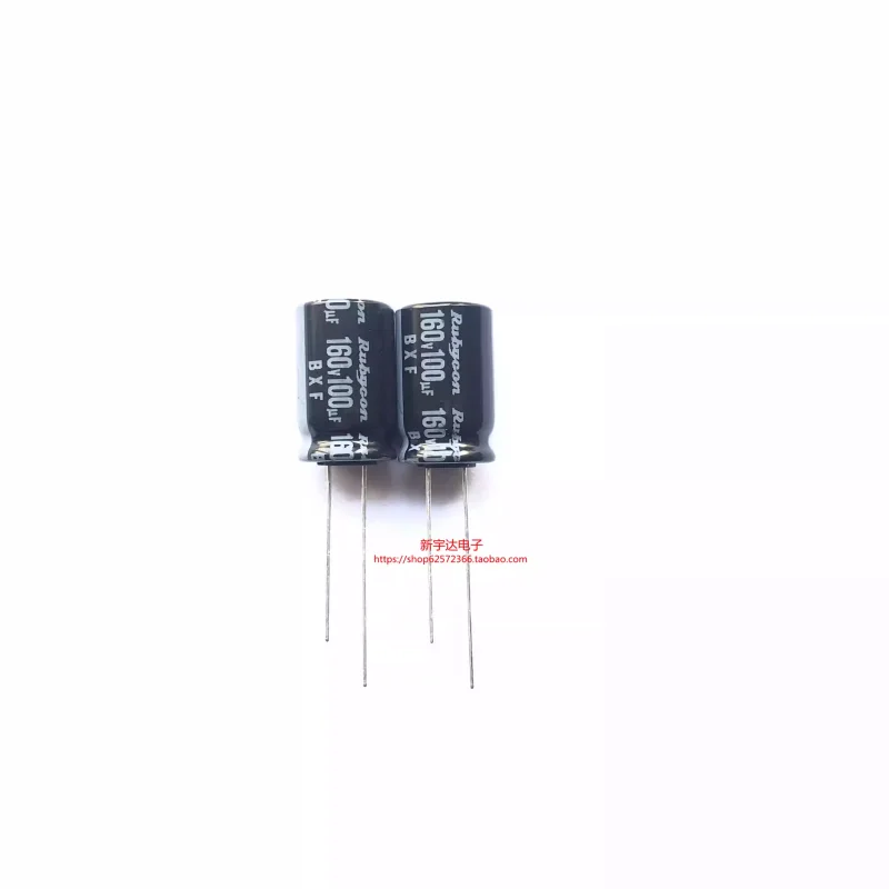 

10-100PCS 160V 100UF 12.5X20 Japan Rubycon BXF High-frequency Long-life Electrolytic Capacitor 100UF 160V