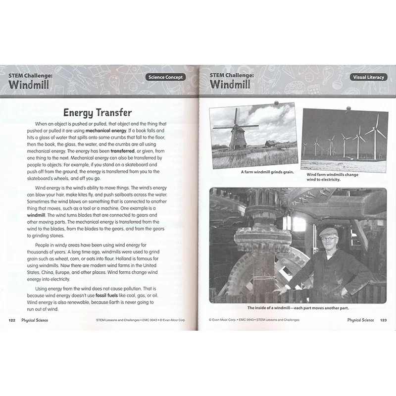 Evan-MoorStem Lessons and Challenges, Grade 3 Workbook,aged 7 8 9 10, English book 9781629388632