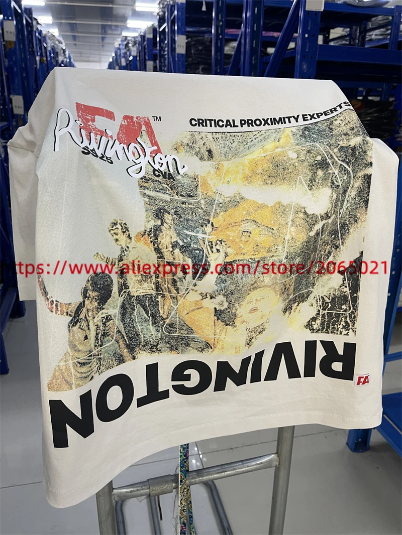 2025ss RRR 123 القرب الحاسمية SS تي شيرت الرجال النساء عالية الجودة غسلها القمم المحملة RRR123 تي شيرت