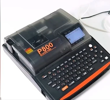 PT1010 Portable Thermal Transfer Label Printer Automatic Number Machine for Heat Shrink Wire Tube 220V