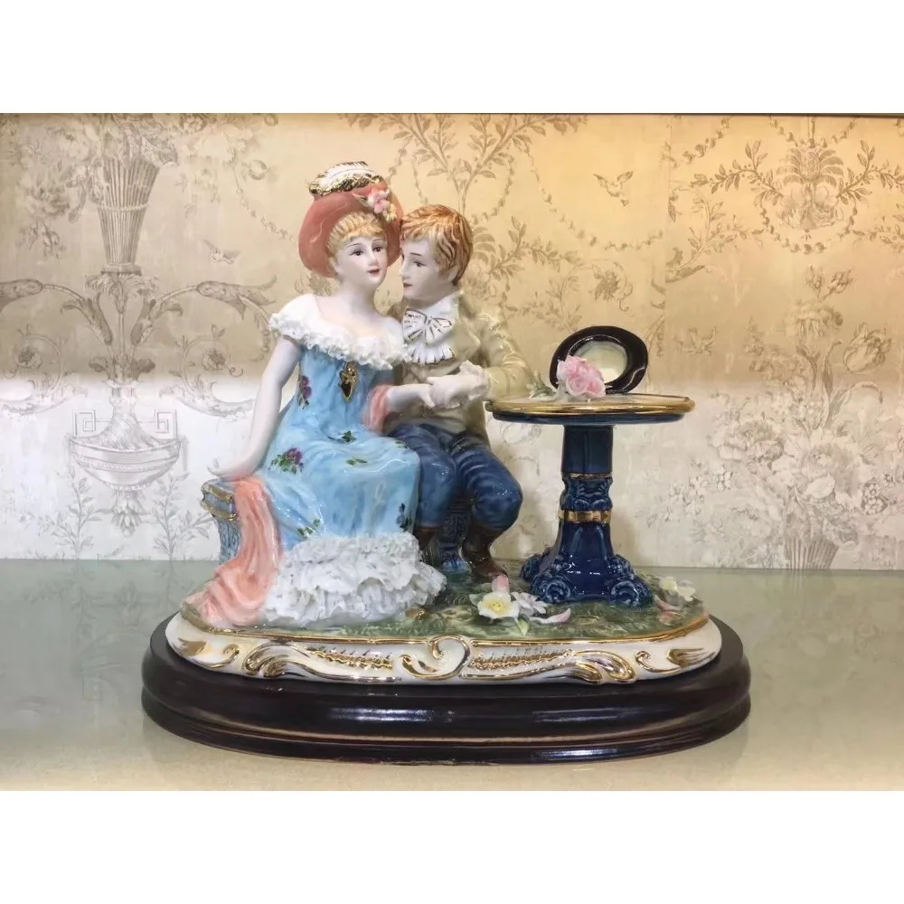 European-style ornaments, Western figures, ceramics, porcelain dolls, lace, factory direct sales