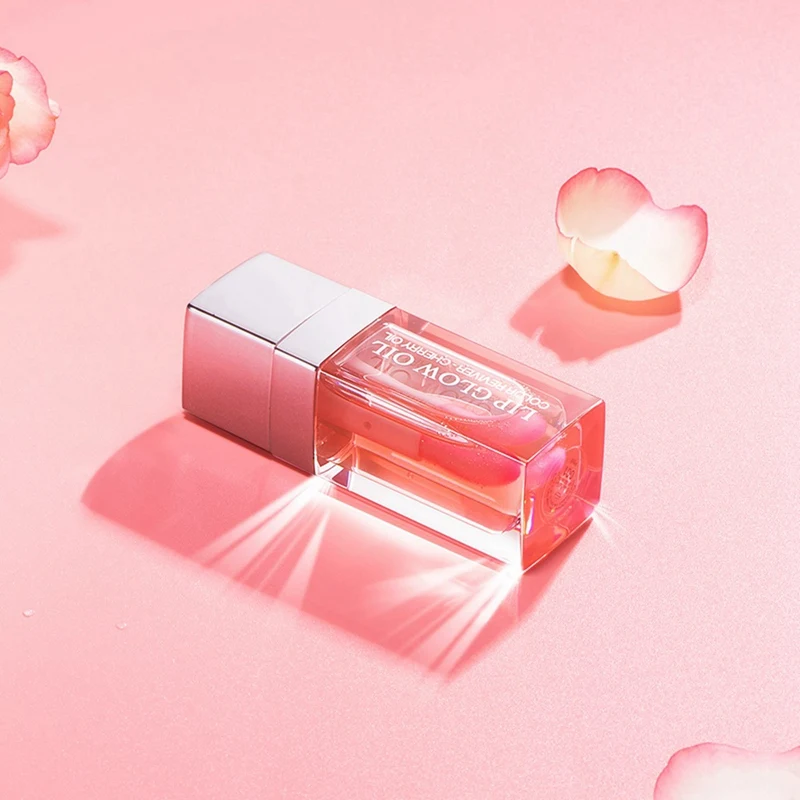 2X Ibcccndc Crystal Jelly idratante Lip Oil Plumping Lip Gloss trucco Sexy Plump Lip Glow Oil 6Ml 007