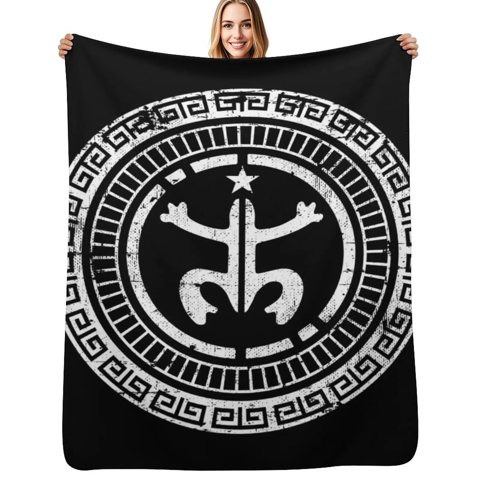 COQUI TRIBE? Taino Edition Throw Blanket Cute For Sofa Thin Blankets For Sofas Bed covers Sofas Comforter Blankets