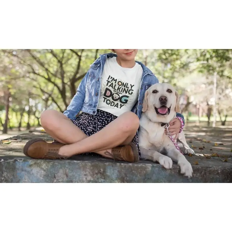 Dog Lover T Shirt Canine Companion Tee Pet Parent Apparel Mom Dad Animal Graphic Humorous Quote Furry