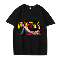 Vintage Invincible TV Show Mark Invincible Mark Grayson and Eve Lover T Shirt men women Oversized 100% Cotton Summer Unisex tops