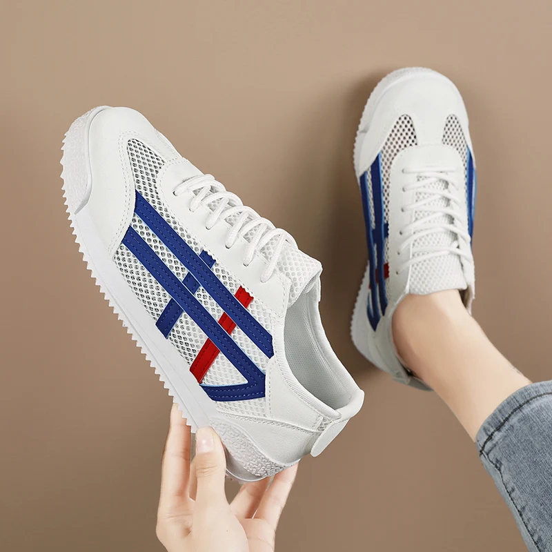 

Women Shoes Breathable All-match Mesh Shoes Casual Sports Trendy Shoes Female Wear-resistant Running Shoes for Women