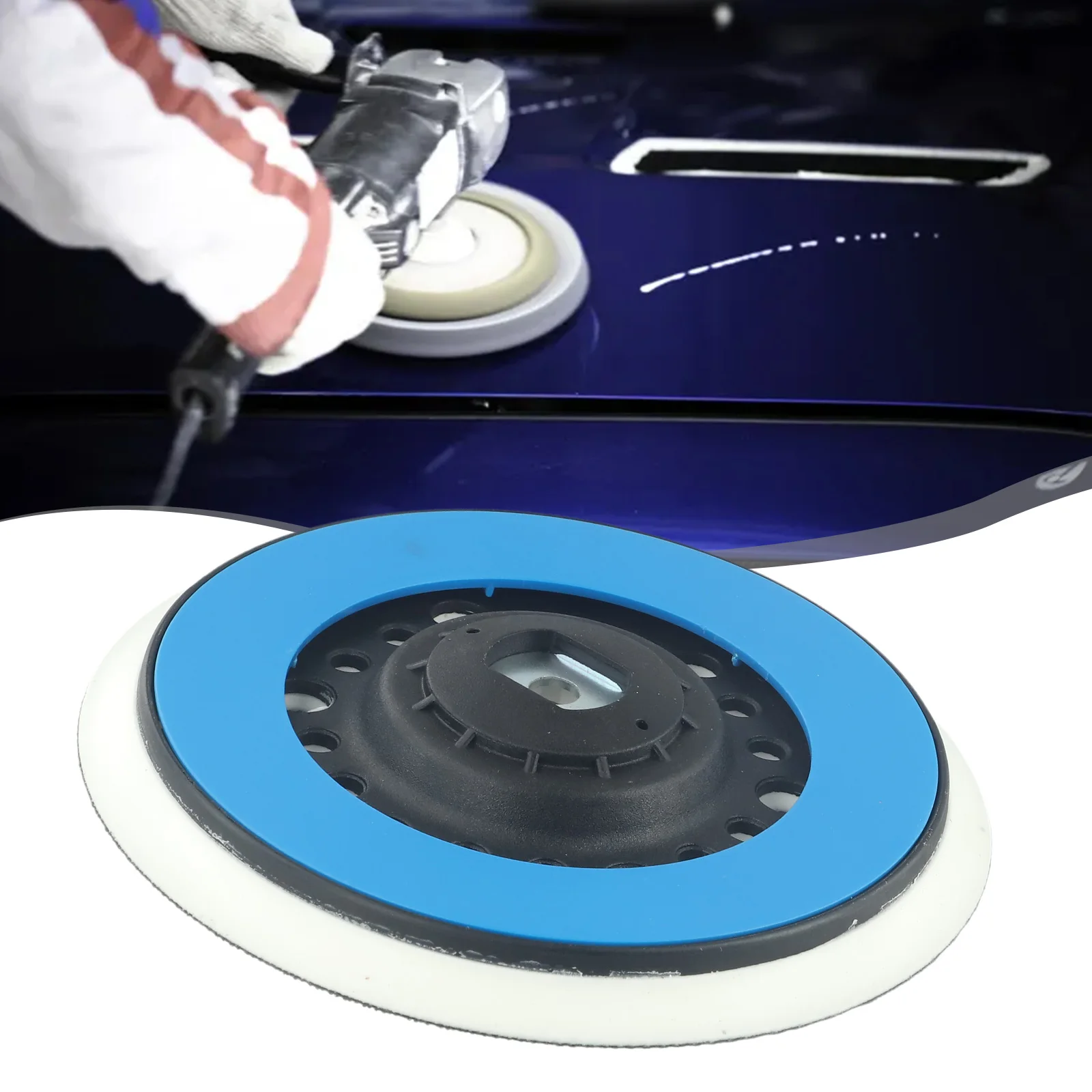 

Power Tool Backing Pad Sanding Pad 1Pcs 6 Inch Accessories Electric Sandpaper Machine M8 Plastic+PU High Quality