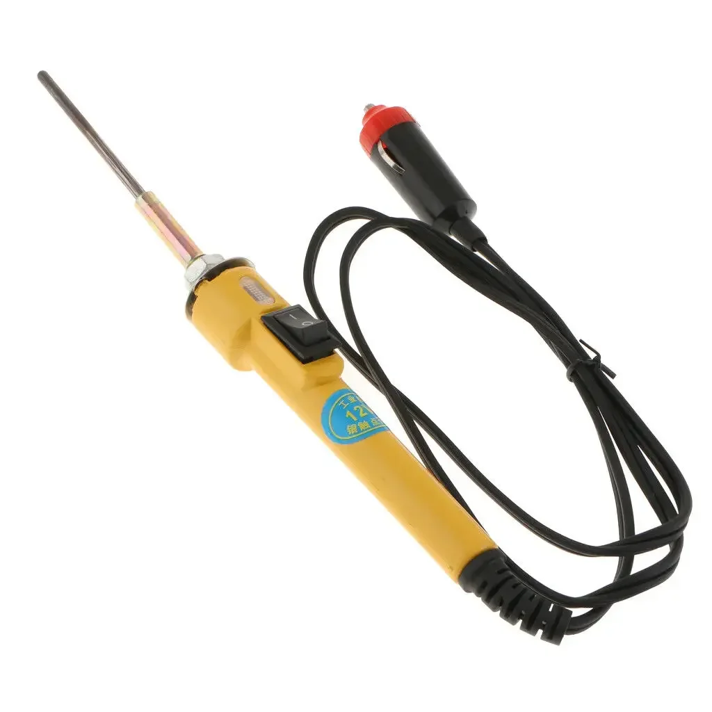 12V Soldering Iron  Quick Heating Adjustable Temperature Electric Solder IronMini Handle Heat Pencil Welding Repair Tools