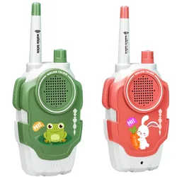 Walkie Talkie de juguete para niños y niñas, intercomunicador de distancia de 300 metros, interfono de dibujos animados, regalos de cumpleaños