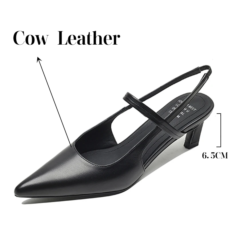 Tuling Jun 2024 Lente Damesschoenen Lichte Sandalen Hoge Hak Puntige Teen Zachtheid Elegante Mode Pumps Schoenen Voor Vrouwen L