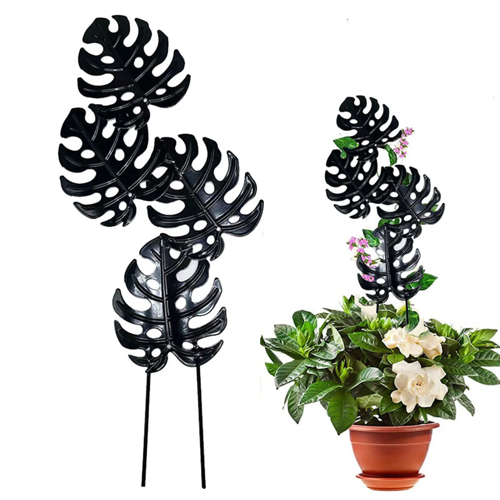 Support de plantes grimpantes multifonctionnel T1, support de pots de fleurs en métal, support de vigne pour la maison, accessoires de croissance