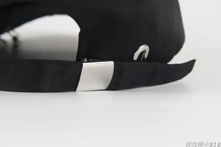 Fashion Cotton Baseball Cap Creative Piercing Ring Hip hop Caps Punk Adult Casual Solid Adjustable Unisex Snapback Hats Gorra