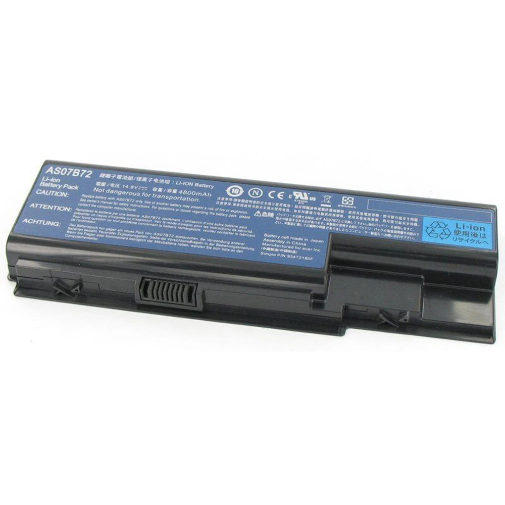 Imagem -06 - Original Genuíno As07b31 11.1v 4000mah Bateria do Portátil para Acer Aspire 5300 5315 5535 5720 7520 Mrl5920 As07b72 14.8v 4800mah Novo