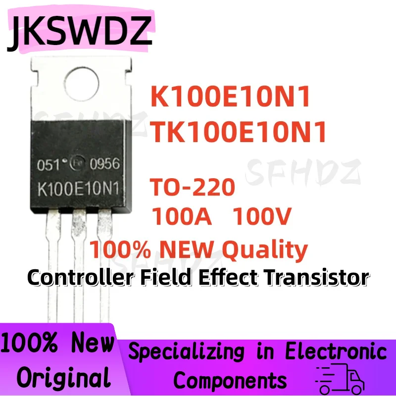 

Excellent Quality 10/20/30PCS 100% Brand New TK100E10N1 K100E10N1 TO-220 100A 100V Controller Field Effect Transistor