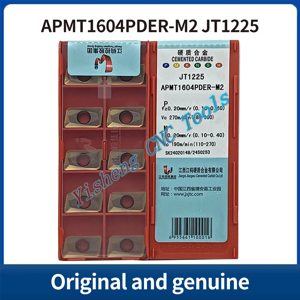 

JXTC Cutting Tools APMT1604PDER-AM APMT1604PDER-M2 JT1225 JT1260 JT1025 JT1325 JT3125 JT3115 JT1625 CNC blades
